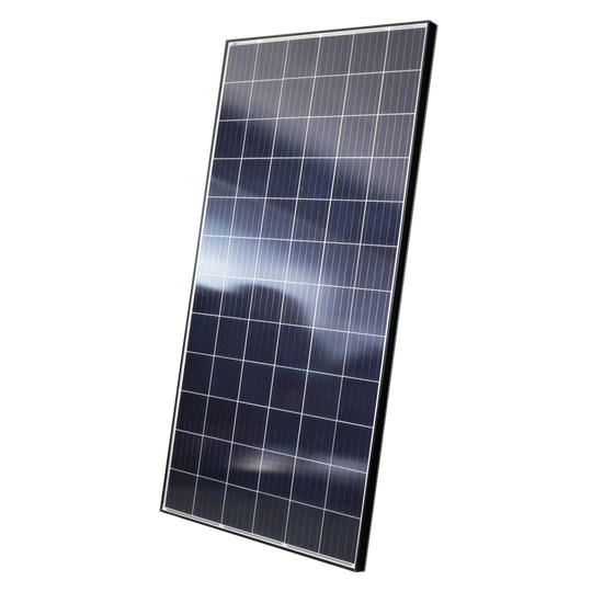 Solar Panel Shervey Premium 320W-24V Poly 1950x995x40mm Black Frame/White Back