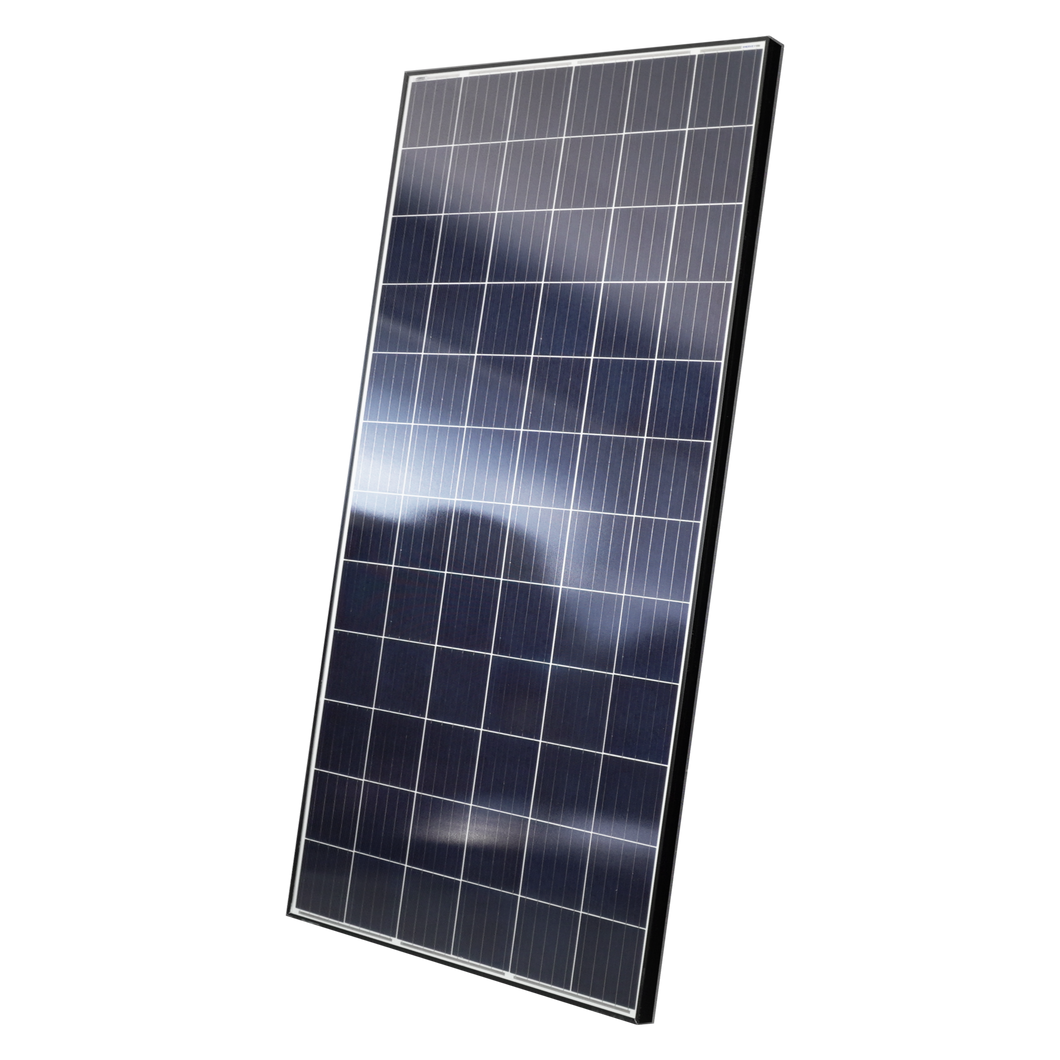 Solar Panel Shervey Premium 320W-24V Poly 1950x995x40mm Black Frame/White Back