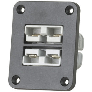 Panel Mount with Two 50A Anderson Connectors
