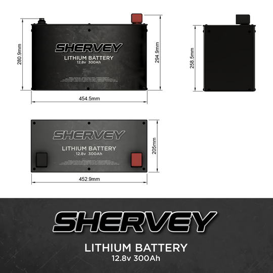 Shervey Lithium Battery 12v 300ah