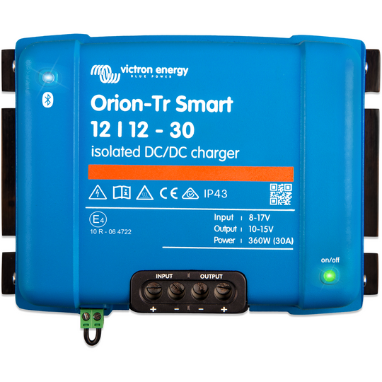 Orion-Tr Smart 12/12-30A (360W) Isolated DC-DC charger