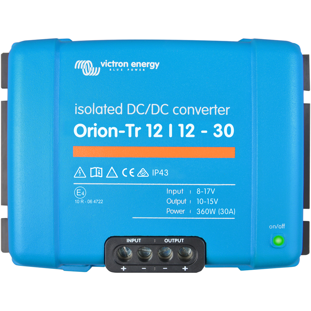 Orion-Tr 12/12-30A (360W) Isolated DC-DC converter