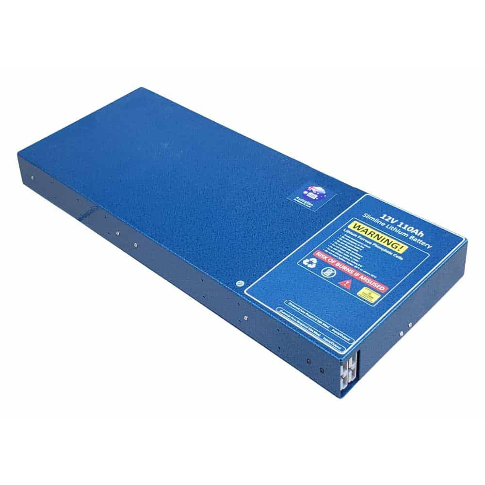 Battery Lithium Ultra Slimline 12v 110Ah (3yr warranty)