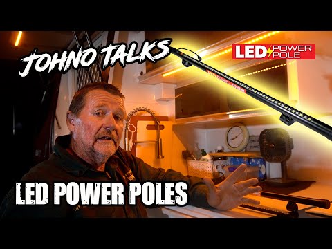 LED Upright Power Tent Pole 2.7mtr